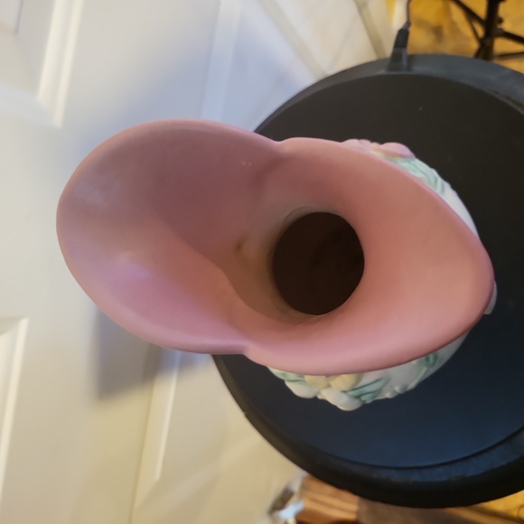 VINTAGE c1940's HULL WILD FLOWER ART POTTERY VASE  with HANDLES - Picture 7 of 10